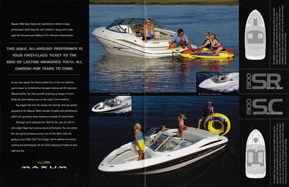 Maxum 1900SR/SC Sport Boats Brochure