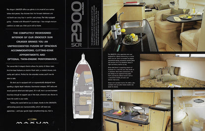 Maxum 2900SCR Sun Cruiser Brochure