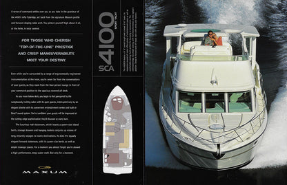 Maxum 4100SCA Sport Yacht Brochure