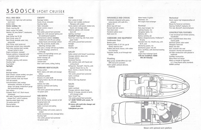Maxum 3500 SCR Specification Brochure