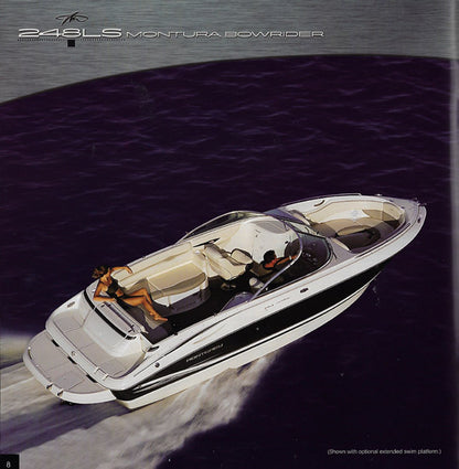 Monterey 2001 Sport Boat Brochure