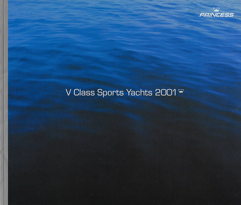 Princess 2001 V Class Sport Yachts Brochure