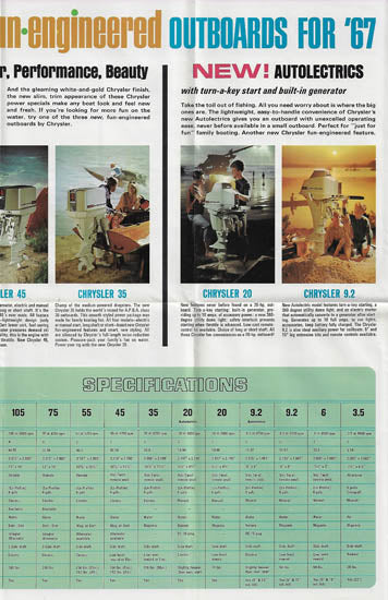Chrysler 1967 Outboard Brochure