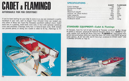Chrysler 1967 Boats Brochure