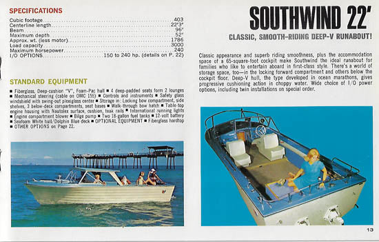 Chrysler 1967 Boats Brochure