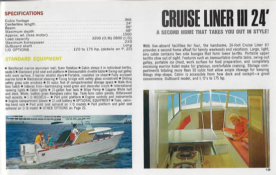 Chrysler 1967 Boats Brochure