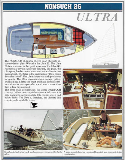 Hinterhoeller Nonsuch 26 Brochure