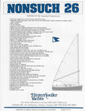 Hinterhoeller Nonsuch 26 Specification Brochure