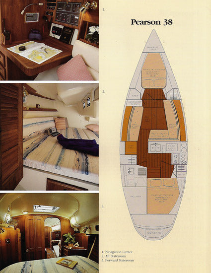 Pearson 38 Brochure
