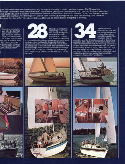 Clark San Juan 1980s Brochure
