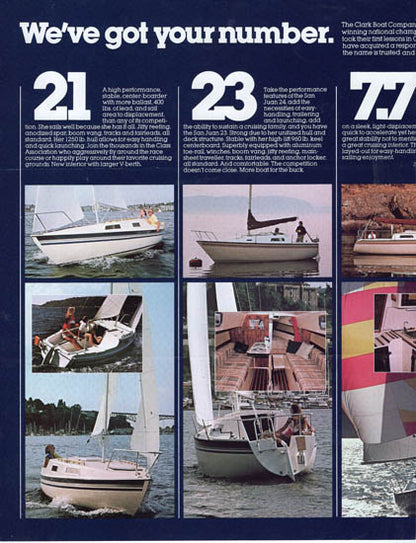 Clark San Juan 1980s Brochure