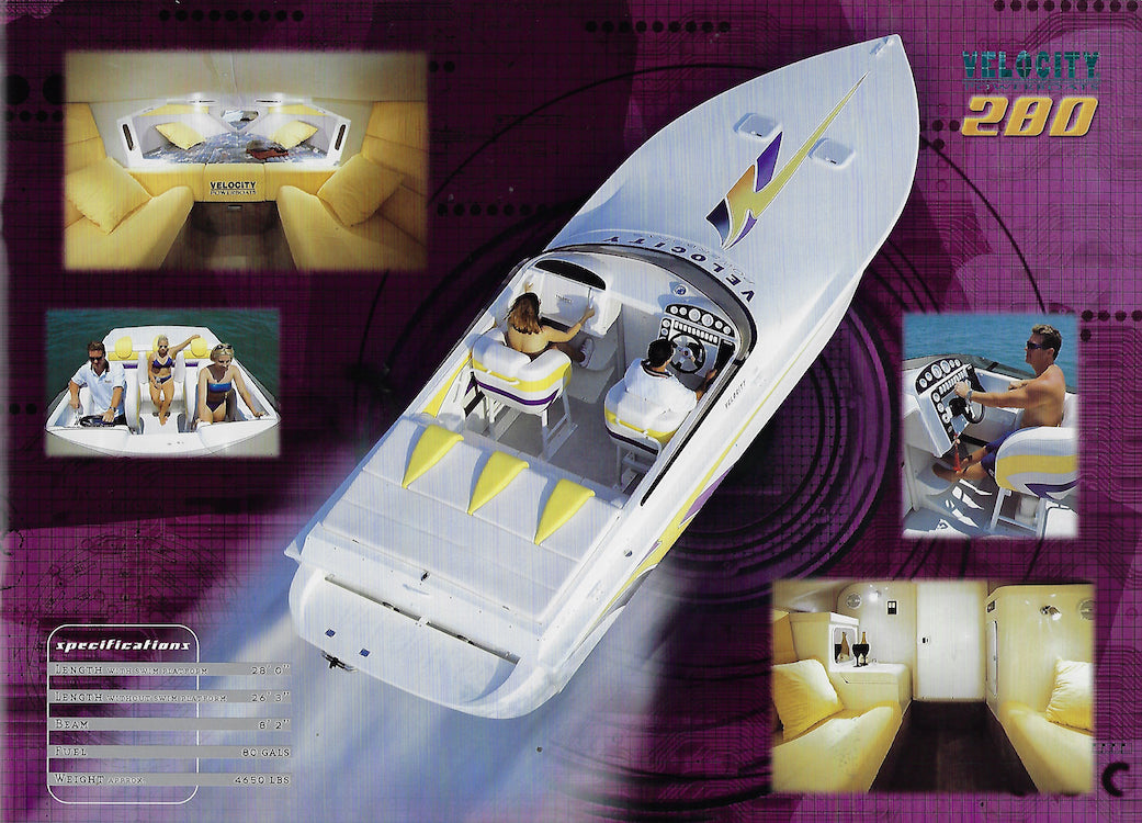 Velocity 2001 Brochure