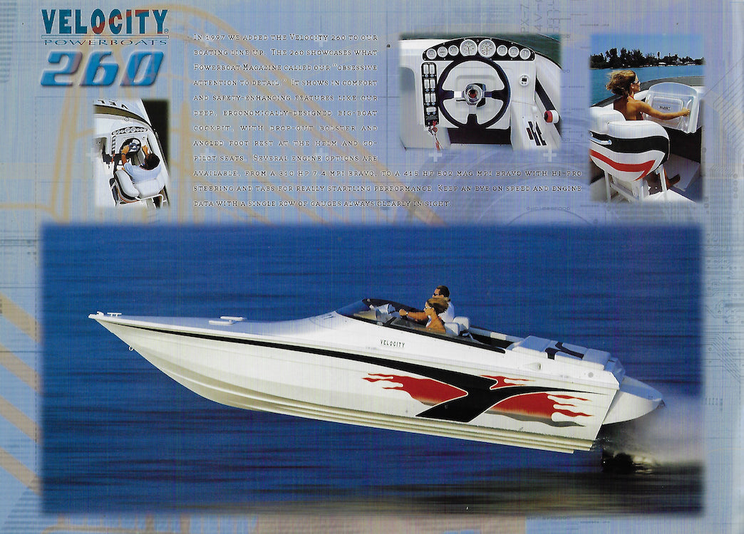 Velocity 2001 Brochure