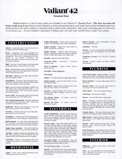 Valiant 42 Brochure