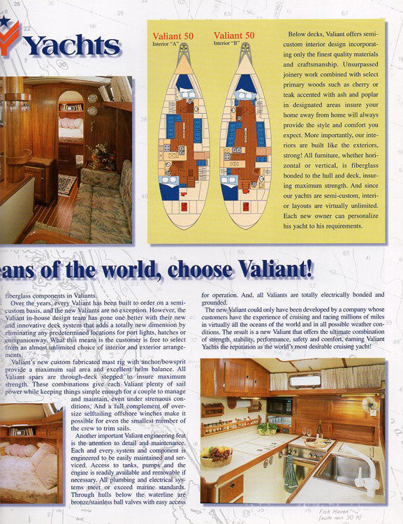Valiant 50 Brochure