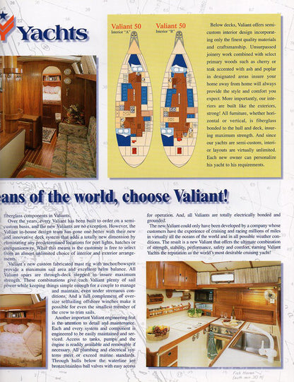 Valiant 50 Brochure