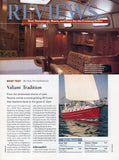 Valiant 50 Cruising World Magazine Reprint Brochure