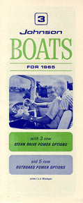 OMC 1965 Johnson Boat Brochure