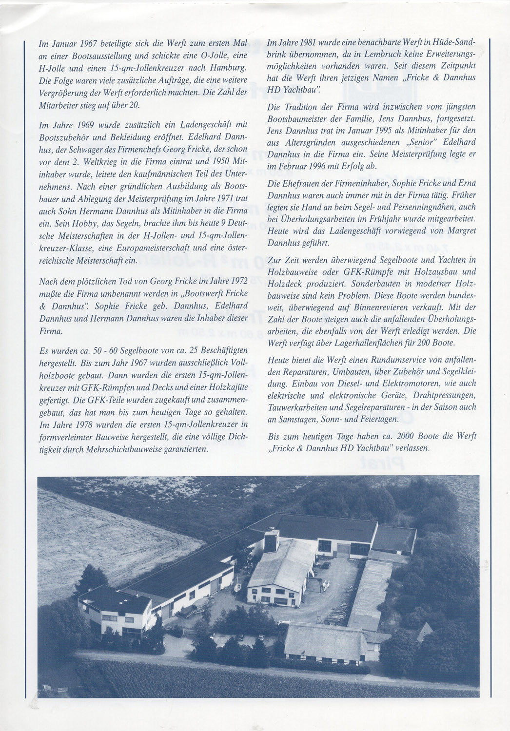 Fricke & Dannhus Company Brochure