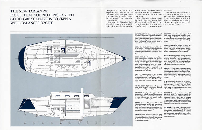 Tartan 28 Brochure