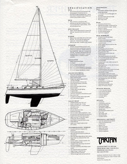 Tartan 31 Piper Brochure