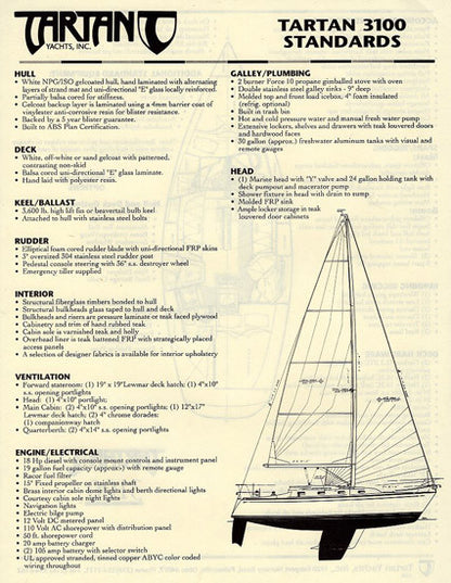 Tartan 3100 Brochure