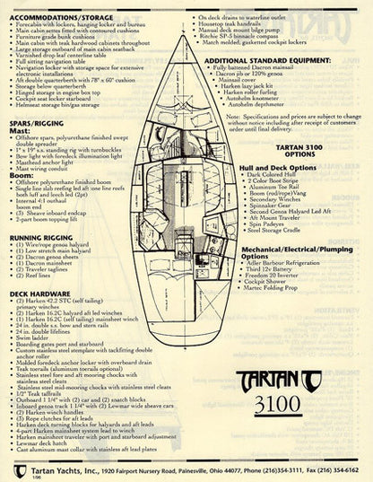 Tartan 3100 Brochure