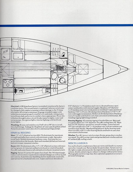 Tartan 33 Brochure