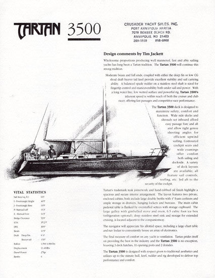 Tartan 3500 Brochure
