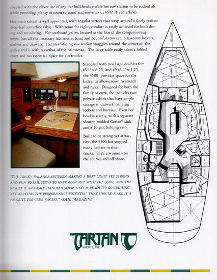 Tartan 3500 Brochure