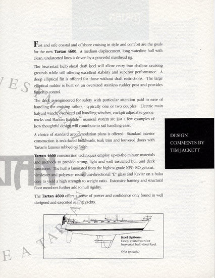 Tartan 4600 Brochure