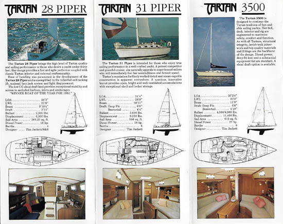 Tartan 1994 Brochure