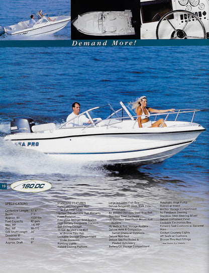 Sea Pro 2001 Brochure