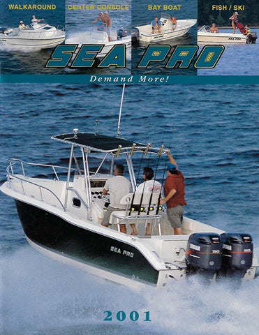 Sea Pro 2001 Brochure