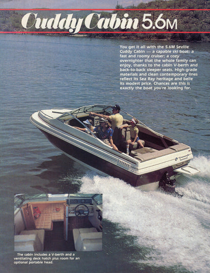 Sea Ray 1985 Seville Brochure