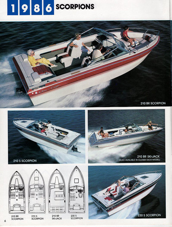 Chris Craft 1986 Brochure