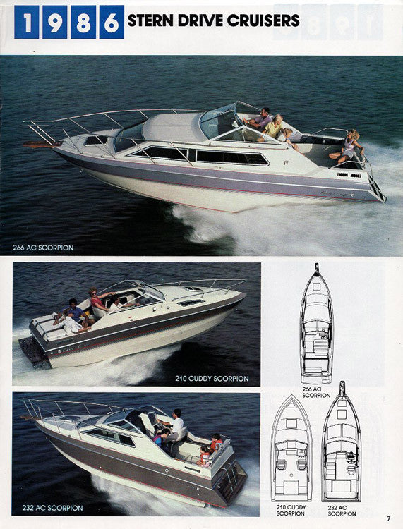 Chris Craft 1986 Brochure