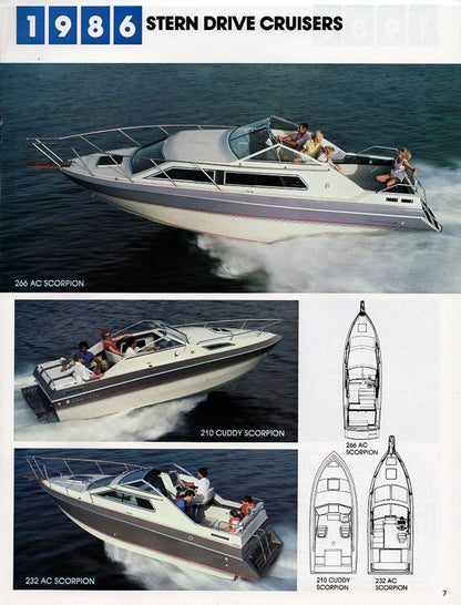 Chris Craft 1986 Brochure