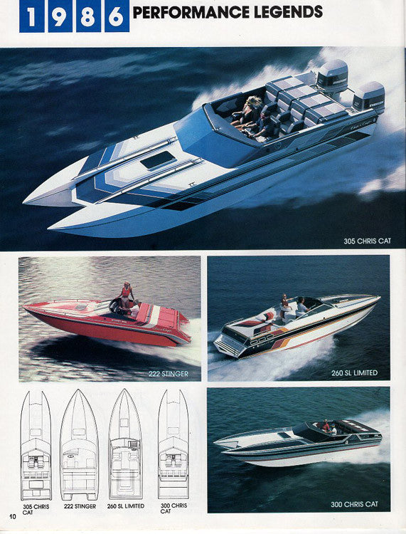 Chris Craft 1986 Brochure