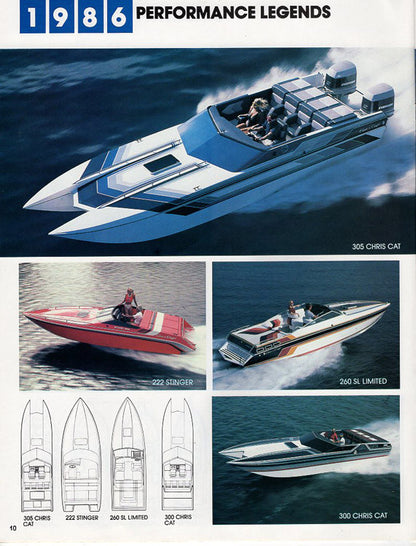 Chris Craft 1986 Brochure