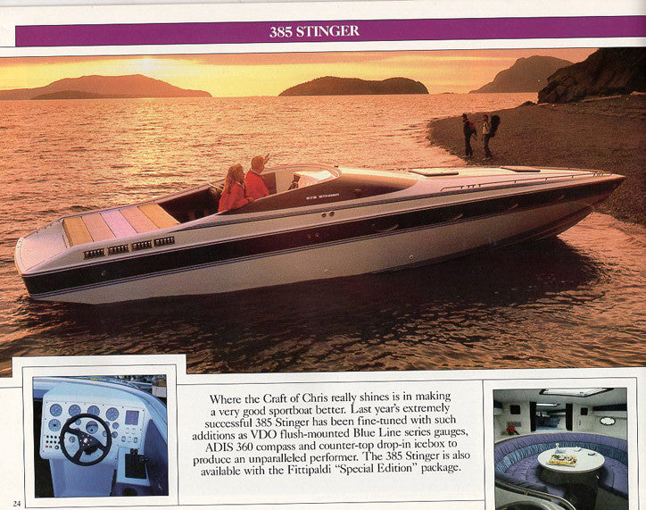 Chris Craft 1989 Sport & High Performance Brochure