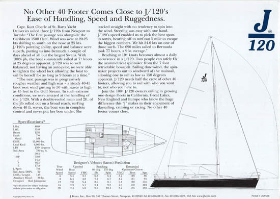 J/120 [40'] Brochure