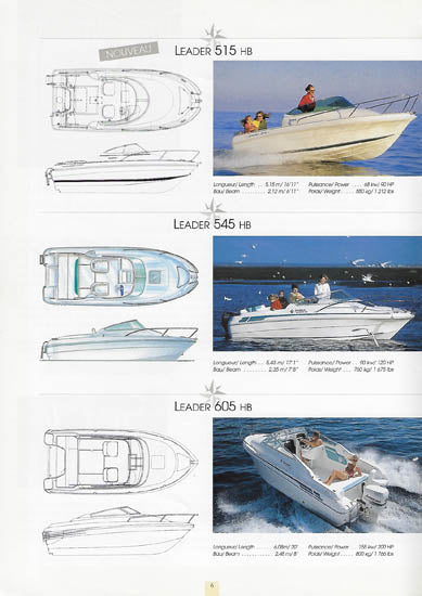 Jeanneau 2001 Power Brochure