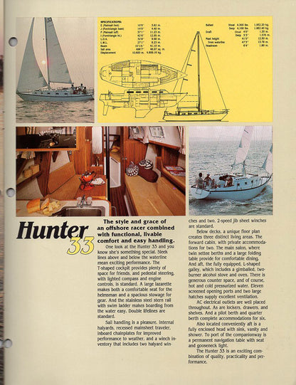 Hunter 1979 Brochure