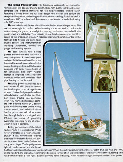 Island Packet 26 Mark II Brochure