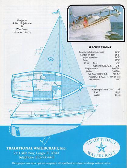 Island Packet 26 Mark II Brochure