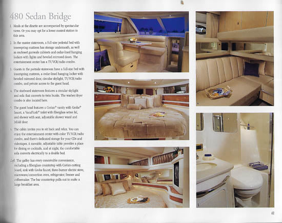 Sea Ray 2001 Sport Yachts Brochure