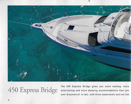 Sea Ray 2001 Sport Yachts Brochure