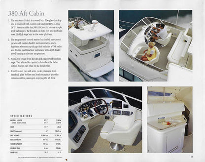 Sea Ray 2001 Sport Yachts Brochure