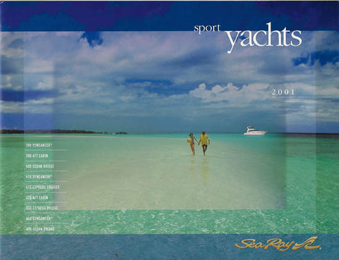 Sea Ray 2001 Sport Yachts Brochure